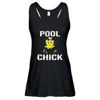 Funny Pool Chick Billiards Gift For Father’s Day Ladies Essential Flowy Tank