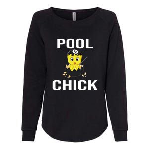 Funny Pool Chick Billiards Gift For Father’s Day Womens California Wash Sweatshirt