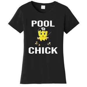 Funny Pool Chick Billiards Gift For Father’s Day Women's T-Shirt