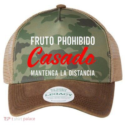 Fruto Prohibido Casado Camisa Funny Spanish Legacy Tie Dye Trucker Hat