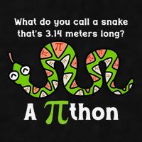 Funny Pi Day 3.14 Pithon Python Math Teachers Students Joke .Png Ladies PosiCharge Tri-Blend Wicking Tank