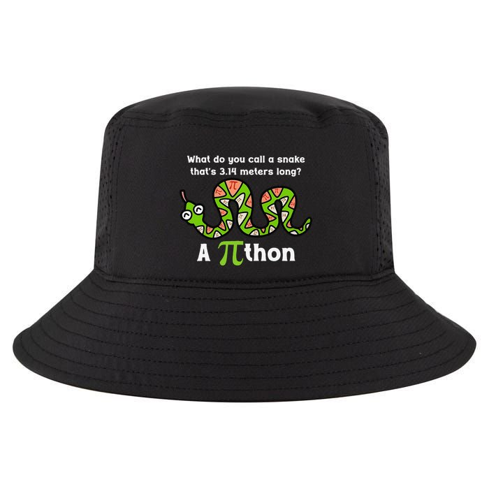 Funny Pi Day 3.14 Pithon Python Math Teachers Students Joke .Png Cool Comfort Performance Bucket Hat