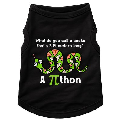 Funny Pi Day 3.14 Pithon Python Math Teachers Students Joke .Png Doggie Tank