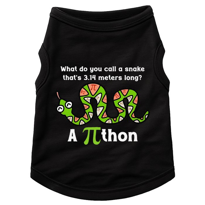 Funny Pi Day 3.14 Pithon Python Math Teachers Students Joke .Png Doggie Tank