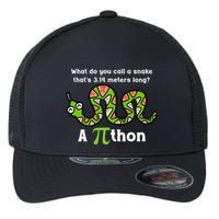 Funny Pi Day 3.14 Pithon Python Math Teachers Students Joke .Png Flexfit Unipanel Trucker Cap