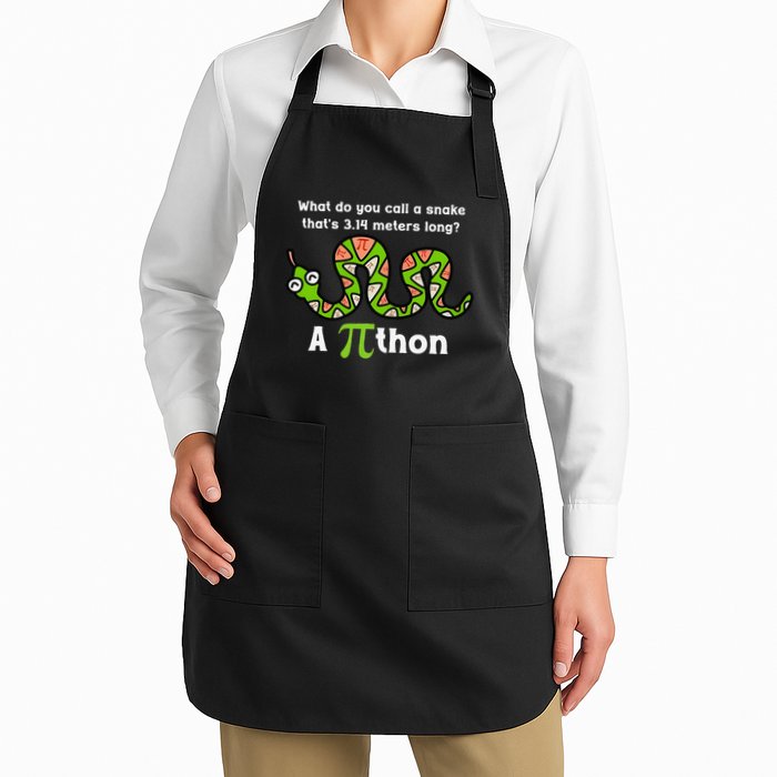 Funny Pi Day 3.14 Pithon Python Math Teachers Students Joke .Png Apron