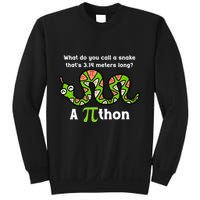 Funny Pi Day 3.14 Pithon Python Math Teachers Students Joke .Png Sweatshirt