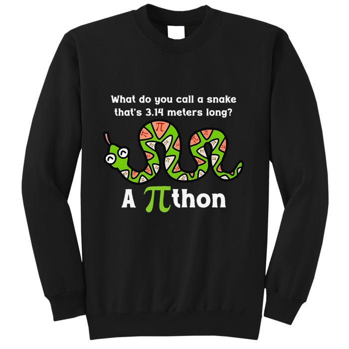Funny Pi Day 3.14 Pithon Python Math Teachers Students Joke .Png Sweatshirt