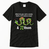 Funny Pi Day 3.14 Pithon Python Math Teachers Students Joke .Png Tall T-Shirt