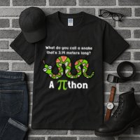 Funny Pi Day 3.14 Pithon Python Math Teachers Students Joke .Png Tall T-Shirt