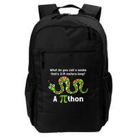 Funny Pi Day 3.14 Pithon Python Math Teachers Students Joke .Png Daily Commute Backpack
