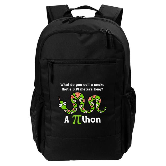 Funny Pi Day 3.14 Pithon Python Math Teachers Students Joke .Png Daily Commute Backpack