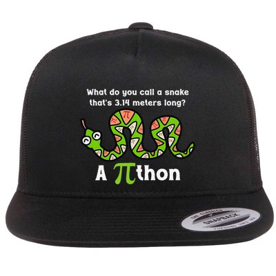 Funny Pi Day 3.14 Pithon Python Math Teachers Students Joke .Png Flatbill Hat