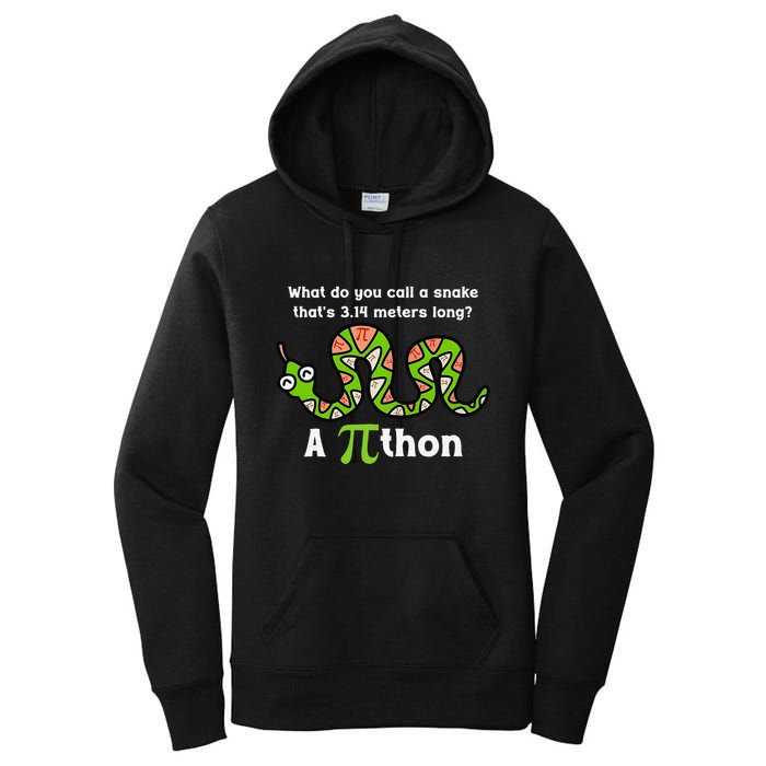 Funny Pi Day 3.14 Pithon Python Math Teachers Students Joke .Png Women's Pullover Hoodie