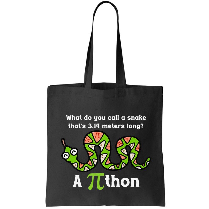 Funny Pi Day 3.14 Pithon Python Math Teachers Students Joke .Png Bag