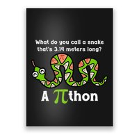 Funny Pi Day 3.14 Pithon Python Math Teachers Students Joke .Png Poster