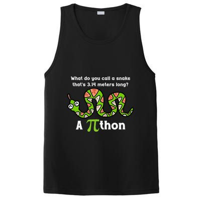Funny Pi Day 3.14 Pithon Python Math Teachers Students Joke .Png PosiCharge Competitor Tank