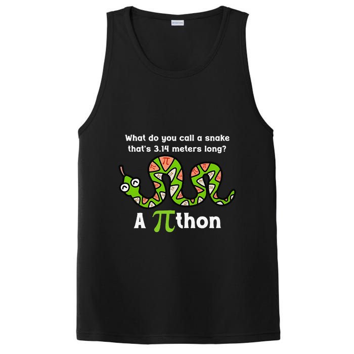 Funny Pi Day 3.14 Pithon Python Math Teachers Students Joke .Png PosiCharge Competitor Tank