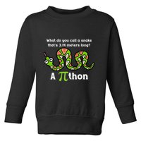 Funny Pi Day 3.14 Pithon Python Math Teachers Students Joke .Png Toddler Sweatshirt