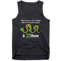 Funny Pi Day 3.14 Pithon Python Math Teachers Students Joke .Png Tank Top