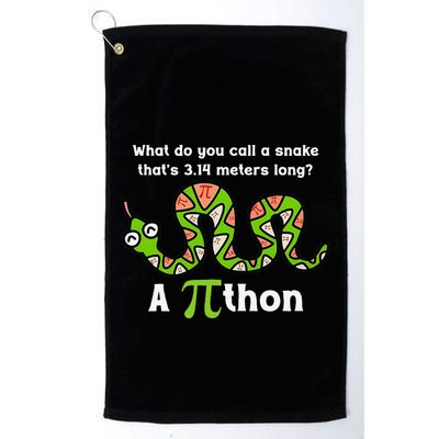 Funny Pi Day 3.14 Pithon Python Math Teachers Students Joke .Png Golf Towel