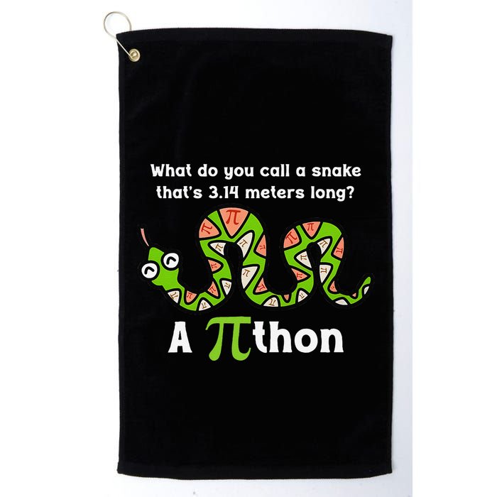 Funny Pi Day 3.14 Pithon Python Math Teachers Students Joke .Png Golf Towel