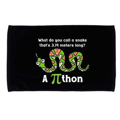 Funny Pi Day 3.14 Pithon Python Math Teachers Students Joke .Png Microfiber Hand Towel