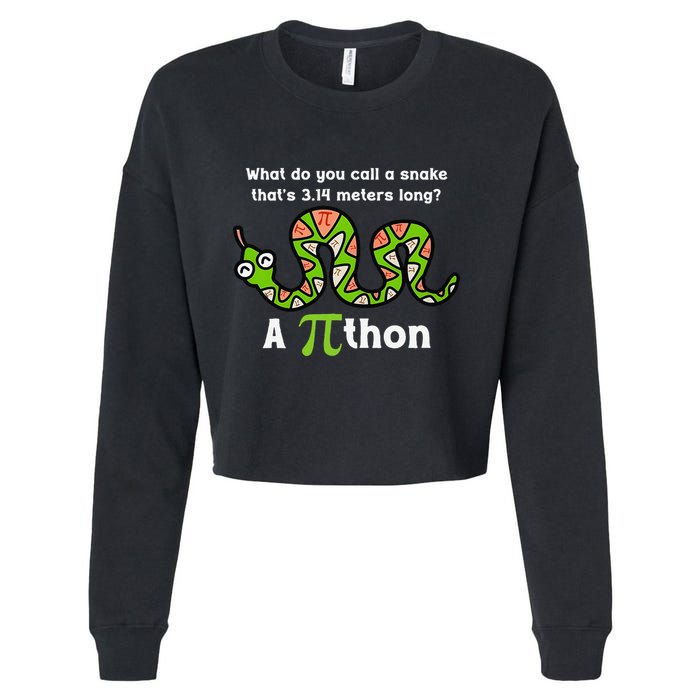 Funny Pi Day 3.14 Pithon Python Math Teachers Students Joke .Png Cropped Pullover Crew