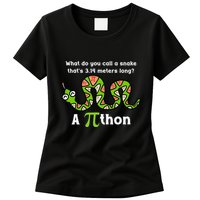 Funny Pi Day 3.14 Pithon Python Math Teachers Students Joke .Png Womens T-Shirt