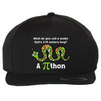 Funny Pi Day 3.14 Pithon Python Math Teachers Students Joke .Png Wool Snapback Cap