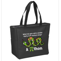 Funny Pi Day 3.14 Pithon Python Math Teachers Students Joke .Png Zip Tote Bag