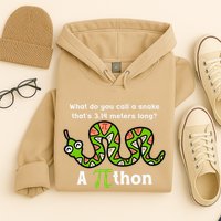 Funny Pi Day 3.14 Pithon Python Math Teachers Students Joke .Png Hoodie