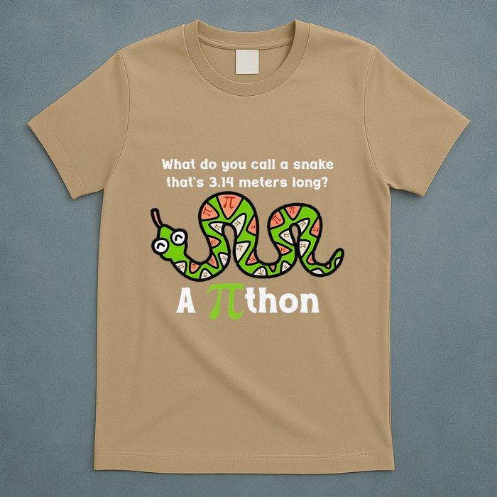 Funny Pi Day 3.14 Pithon Python Math Teachers Students Joke .Png T-Shirt