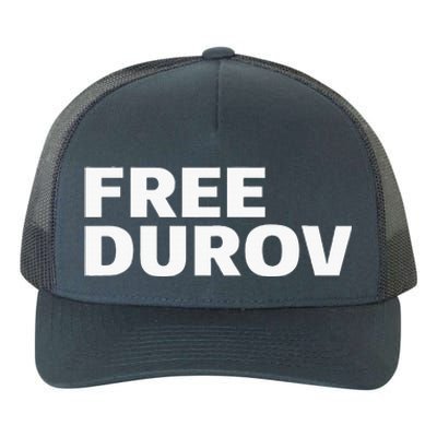 Free Pavel Durov Privacy Is Not A Crime Yupoong Adult 5-Panel Trucker Hat