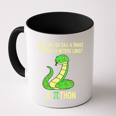 Funny Pi Day 3.14 Pithon Python Math Teachers Students Joke .Png Coffee Mug