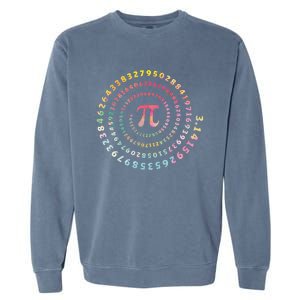 Funny Pi Day Math Lover Gift Garment-Dyed Sweatshirt