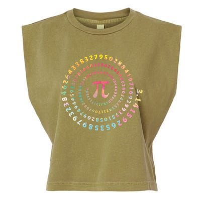 Funny Pi Day Math Lover Gift Garment-Dyed Women's Muscle Tee