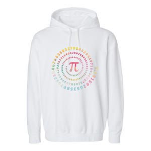 Funny Pi Day Math Lover Gift Garment-Dyed Fleece Hoodie