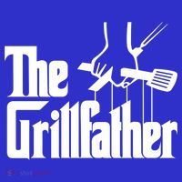 Funny Parody Dad Grilling Bbq Meat Humor Grillfather Gift Tall T-Shirt