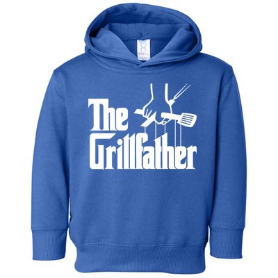 Funny Parody Dad Grilling Bbq Meat Humor Grillfather Gift Toddler Hoodie