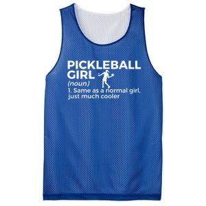 Funny Pickleball Definition Gift Mesh Reversible Basketball Jersey Tank