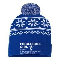 Funny Pickleball Definition Gift USA-Made Snowflake Beanie