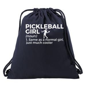 Funny Pickleball Definition Gift Drawstring Bag