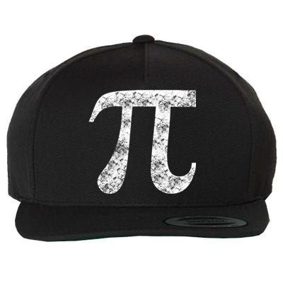 Funny Pi Day Math Science Pi Symbol Cute Gift Wool Snapback Cap