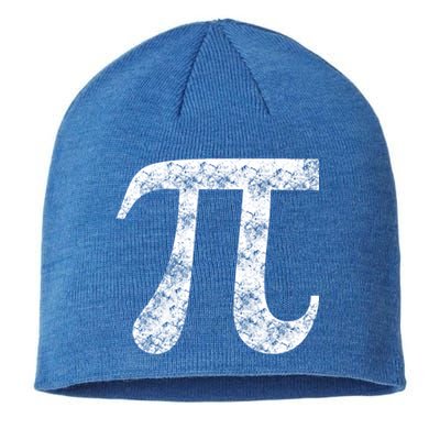 Funny Pi Day Math Science Pi Symbol Cute Gift Sustainable Beanie