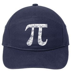 Funny Pi Day Math Science Pi Symbol Cute Gift 7-Panel Snapback Hat