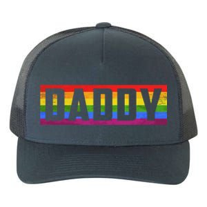 Funny Pride Daddy Proud Gay Lesbian Lgbt For Father's Day Gift Yupoong Adult 5-Panel Trucker Hat