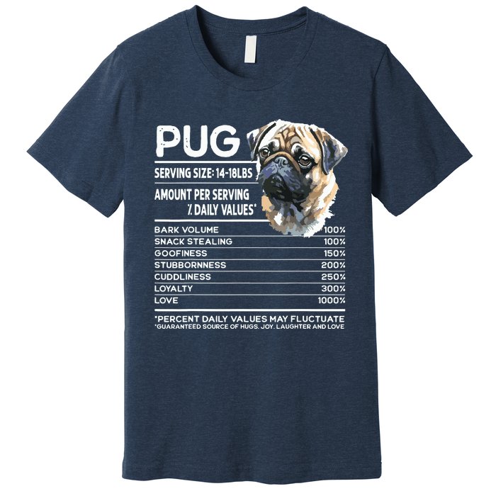 Funny Pug Dog Lover Pug Humor Pug Owner Cute Pug Premium T-Shirt