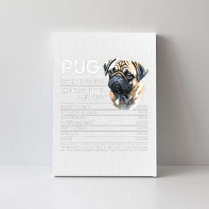 Funny Pug Dog Lover Pug Humor Pug Owner Cute Pug Canvas