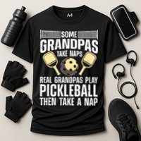 Funny Pickleball Design For Grandpa Pickleball Player Performance Shirt